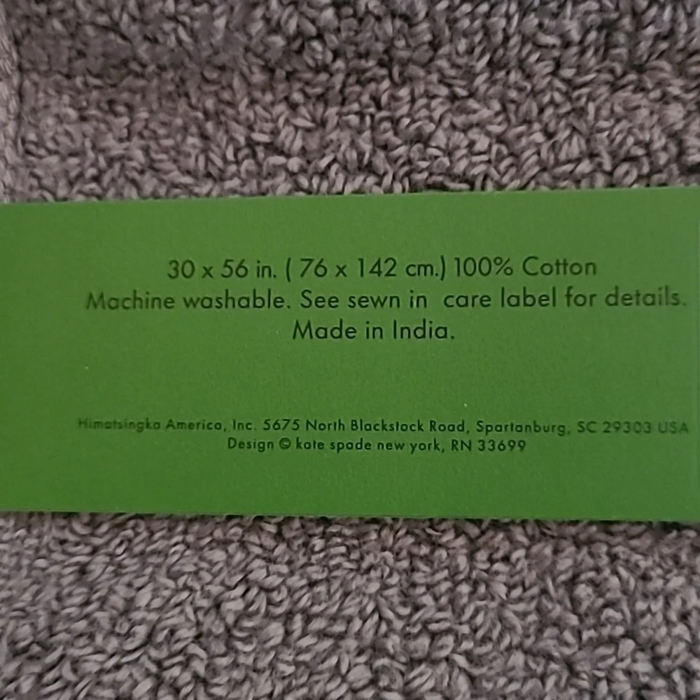Kate Spade Bath Towel Set